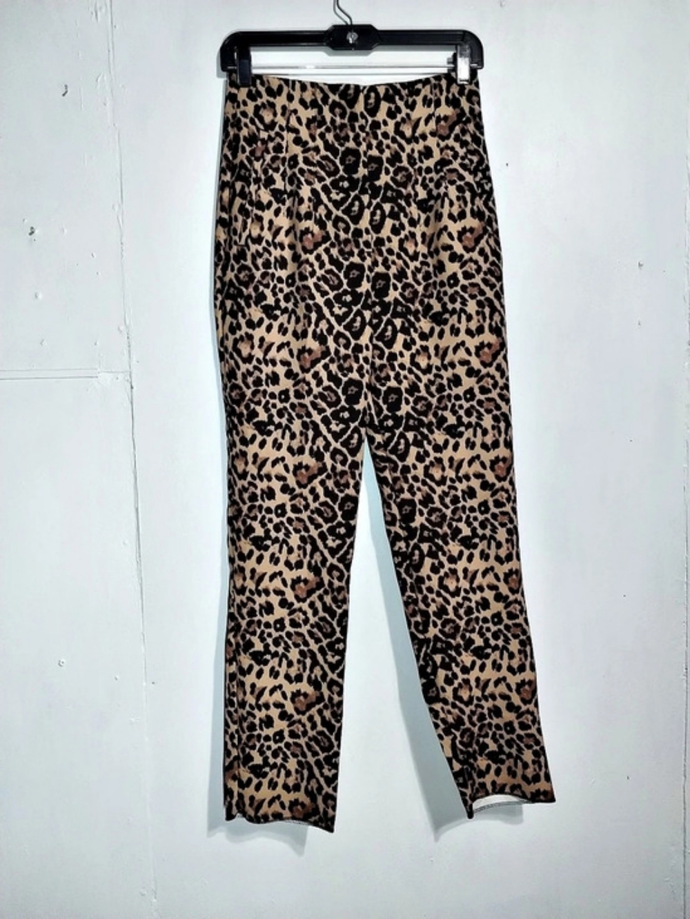 Leopard Print Pants in Brown & Black Like New